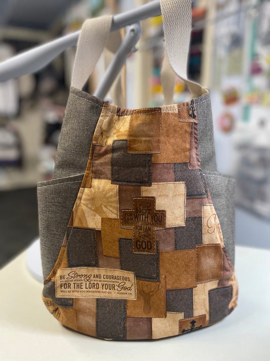 Religious tote bag